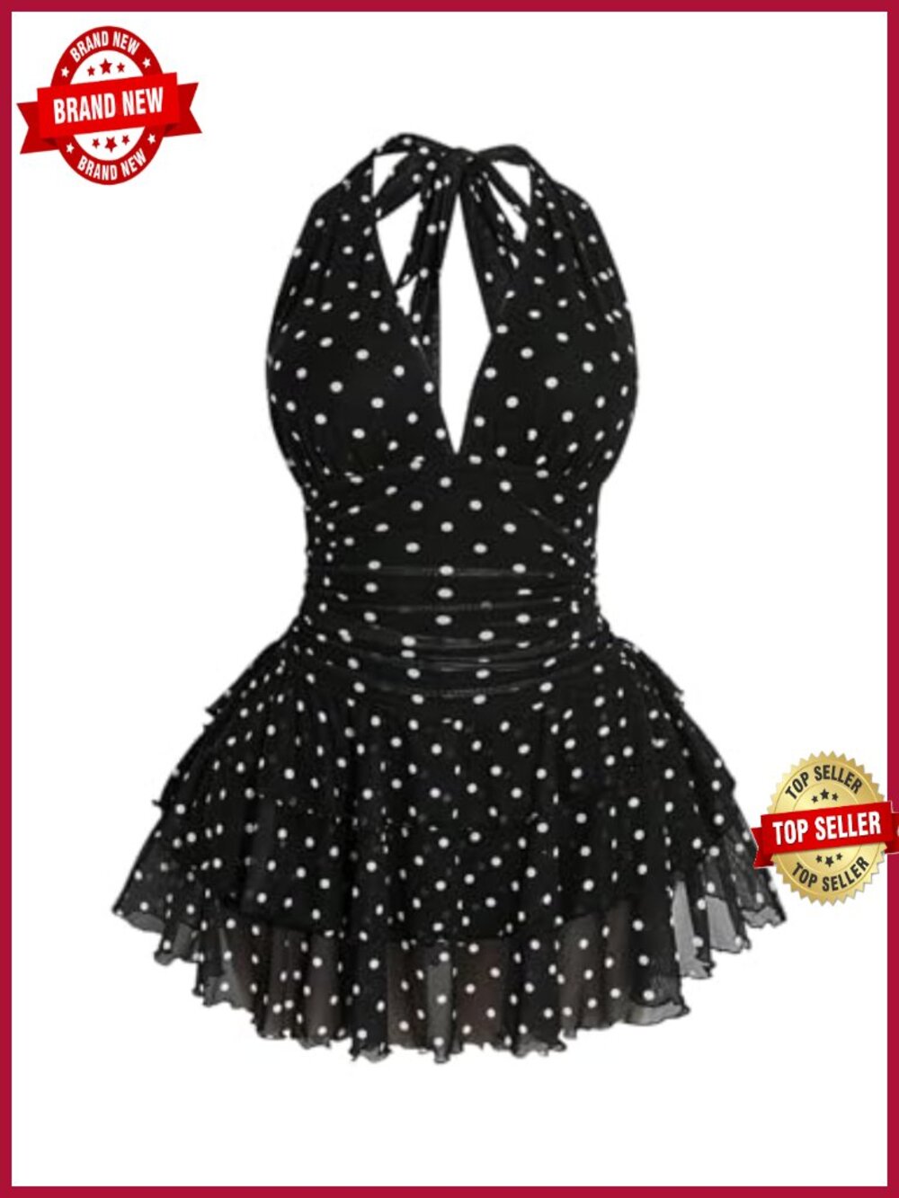 Plus Size Halter Mesh Mini Skort Dress Y2K Animal Print Club Night Out